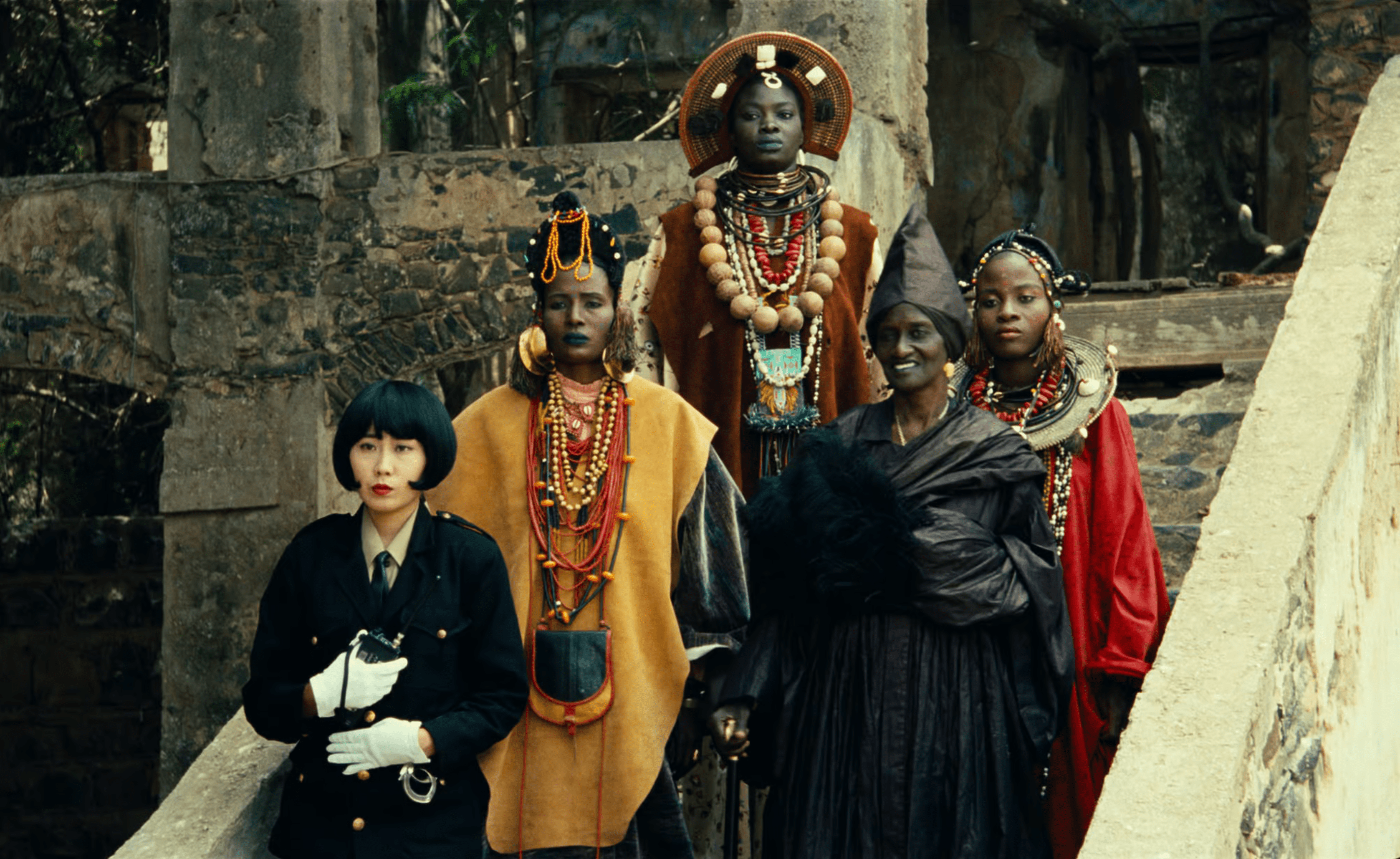 A still from Hyenas, directed by Djibril Diop Mambéty. (Image courtesy of Metrograph Pictures).