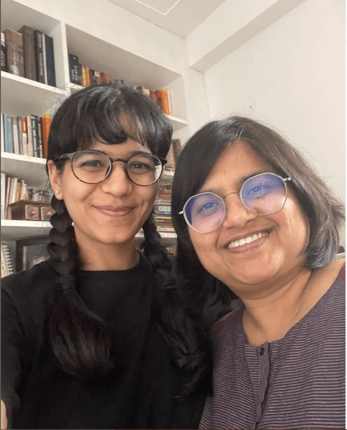 Mariyam Haider and Dr Ghazala Jami