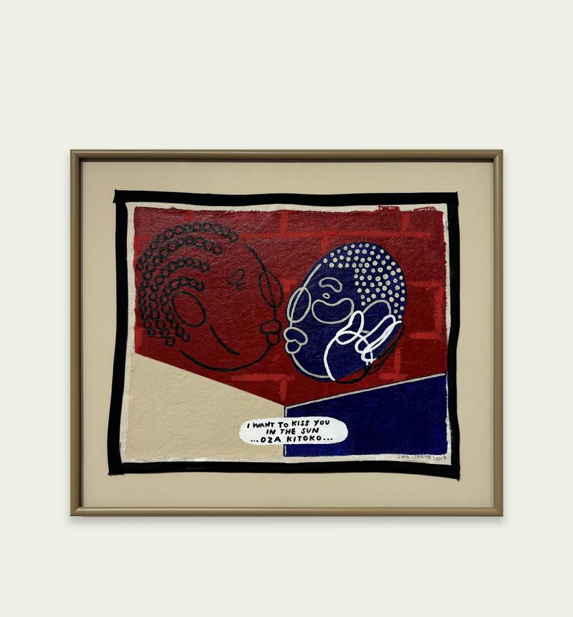 Black artist Joy Yamusangie's work