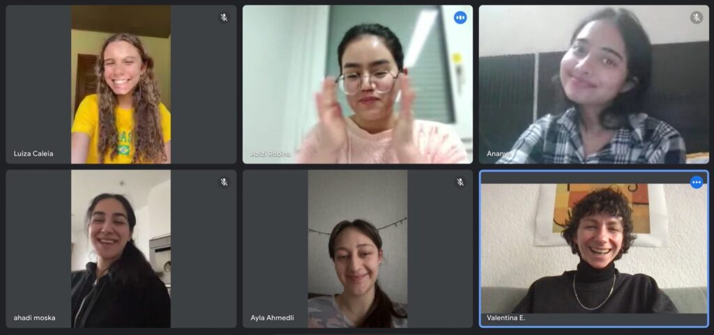 Online learning for Afghan women and girls