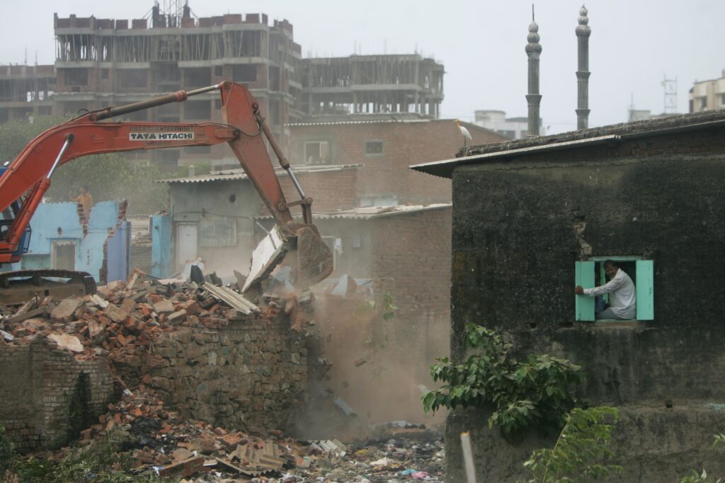Demolition in Kahsmir
