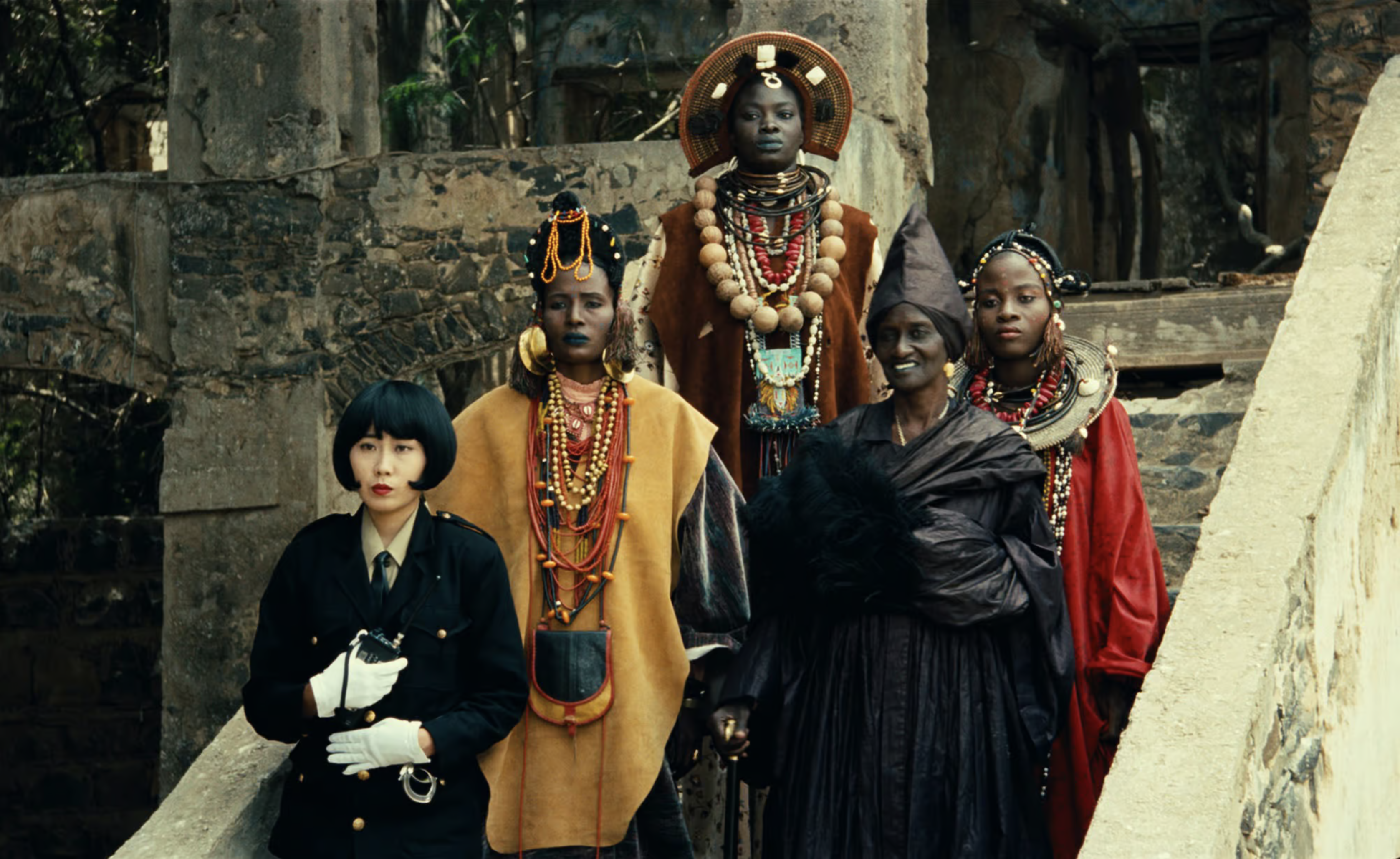 A still from Hyenas, directed by Djibril Diop Mambéty. (Image courtesy of Metrograph Pictures).