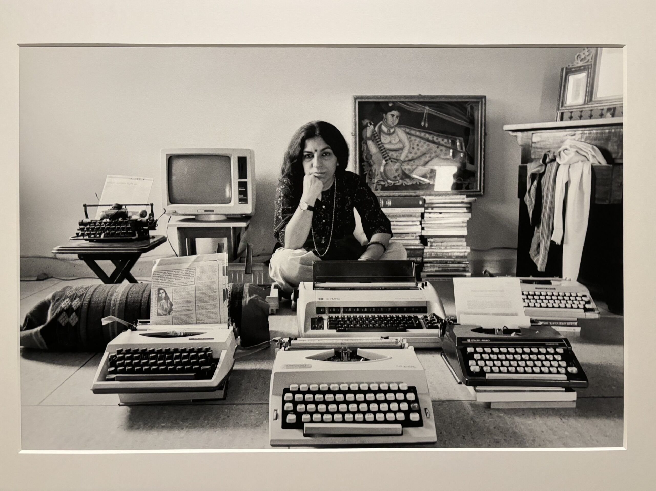 Sheba Chhachhi. Urvashi — Staged Portrait, Gulmohar Park, Delhi, 1990.