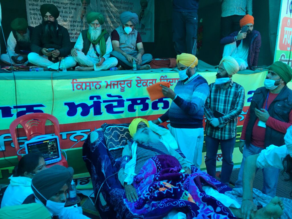 Jagjit Singh Dallewal, a farmer leader from Punjab, is on an indefinite hunger strike.