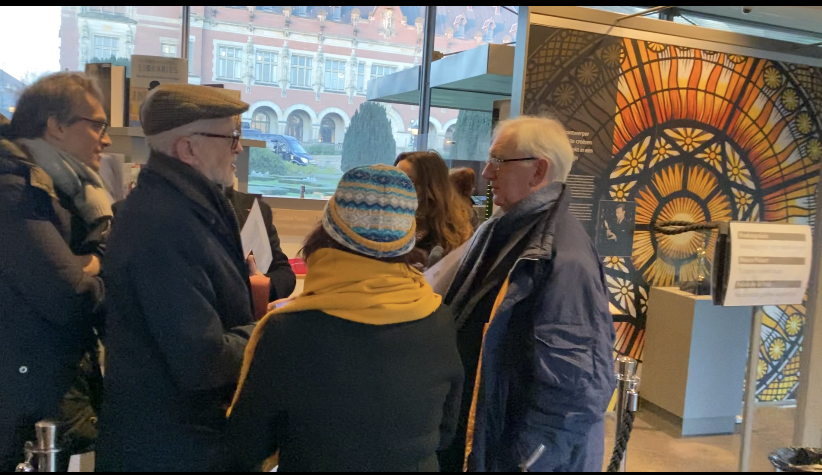 Jeremy Corbyn at the ICJ