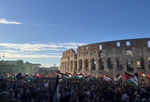 Millions of Italian workers held a massive strike against their government's support for Israel