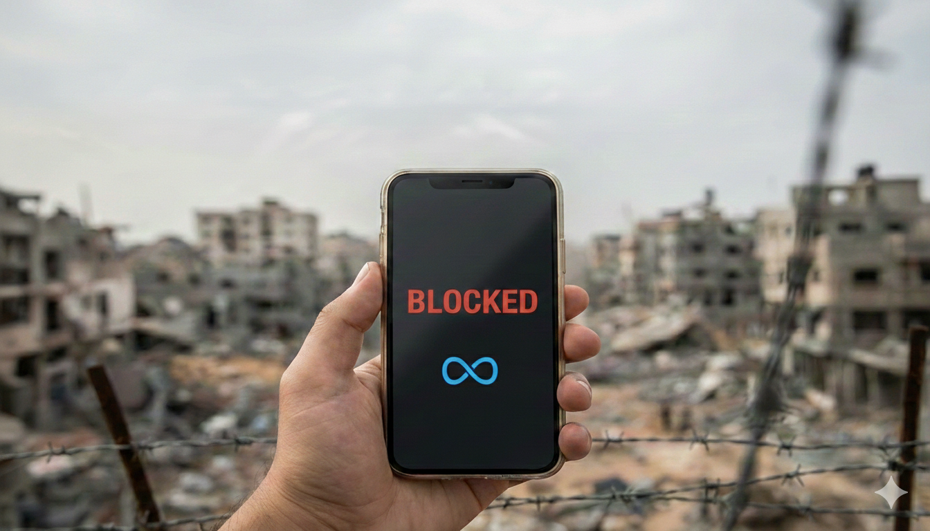 Meta censors and suppresses Palestinian and pro-Palestine voices on its platform.